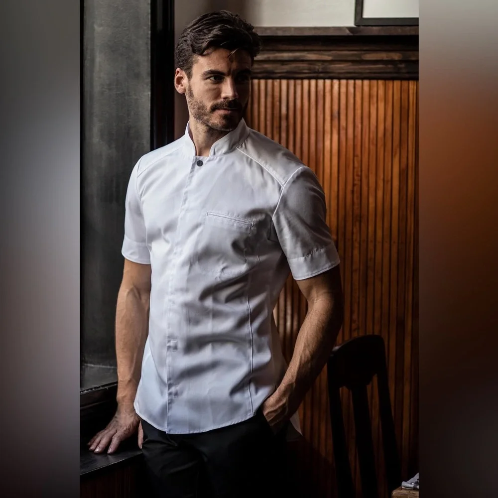 Segers Men’s Chef Jacket White Size C48 (large M Or L) - Picture 1 of 11